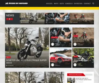 Guide-DU-Motard.com(The best seo hosting) Screenshot