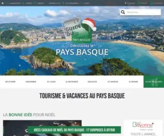 Guide-DU-Paysbasque.com(Séjour Pays Basque) Screenshot