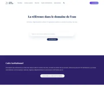 Guide-Eau.com(Le Guide de l'Eau) Screenshot