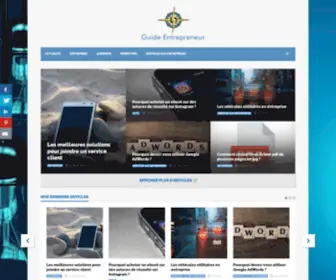 Guide-Entrepreneur.fr(Guide entrepreneur : pour le développement de votre entreprise) Screenshot