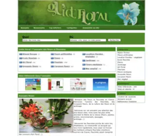 Guide-Floral.com(Guide floral) Screenshot