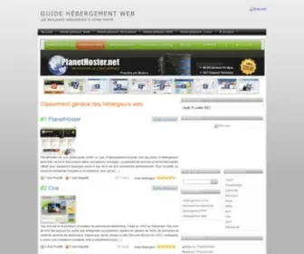 Guide-Hebergement-Web.com(Hebergeur web) Screenshot