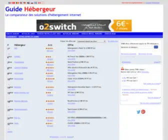 Guide-Hebergeur.fr(Guide Hébergeur) Screenshot