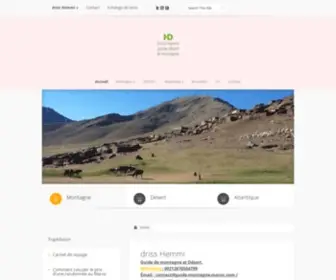 Guide-Montagne-Maroc.com(Driss Hemmi) Screenshot