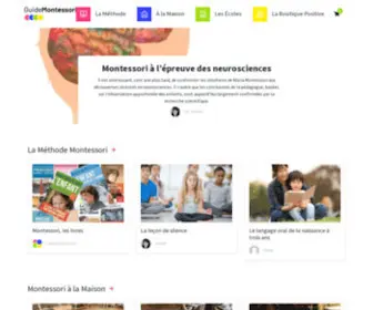 Guide-Montessori.fr(Guide Montessori) Screenshot