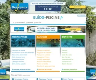 Guide-Piscine.fr(Retrouvez toutes les piscines de France) Screenshot