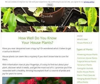 Guide-TO-Houseplants.com(Guide to House Plants) Screenshot