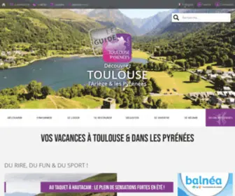 Guide-Toulouse-Pyrenees.com(Tourisme & Vacances à Toulouse) Screenshot