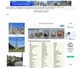 Guide-Tourisme-France.com(Guide Tourisme France) Screenshot