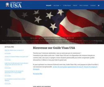 Guide-Visas-Usa.com(Guide Visas USA) Screenshot