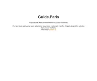 Guide.Paris(Guide paris) Screenshot