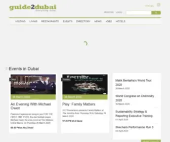 Guide2Dubai.com(Dubai Guide) Screenshot