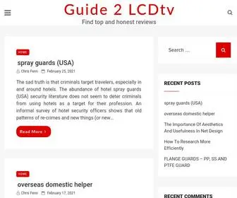 Guide2LCDTV.com(Find top and honest reviews) Screenshot