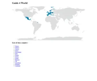 Guide4World.com(Guide 4 World) Screenshot