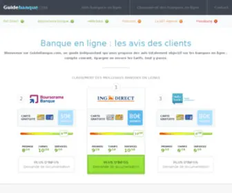 Guidebanque.com(IIS Windows Server) Screenshot