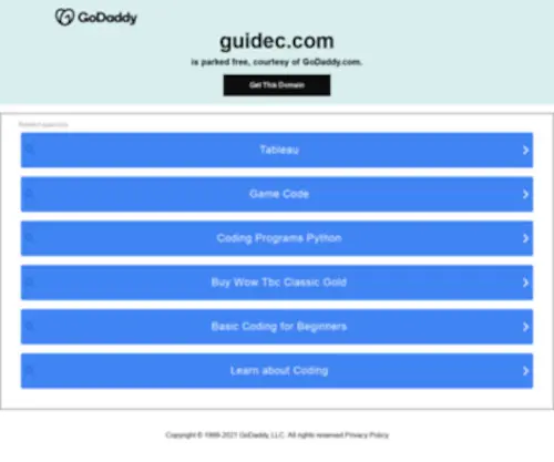 Guidec.com(Guidec) Screenshot