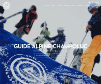 Guidechampoluc.com(Guide Alpine Champoluc) Screenshot