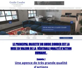 Guidecouder.com(Le Guide Couder) Screenshot