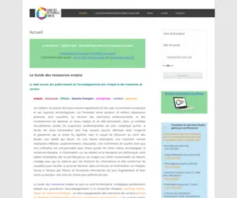 Guidedesressourcesemploi.fr(Éditeur Teamaël) Screenshot