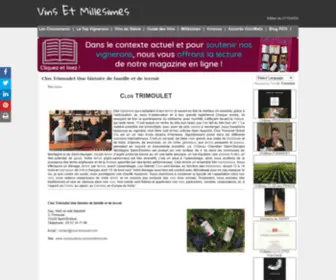 Guidedesvins.net(Vins Et Millesimes) Screenshot