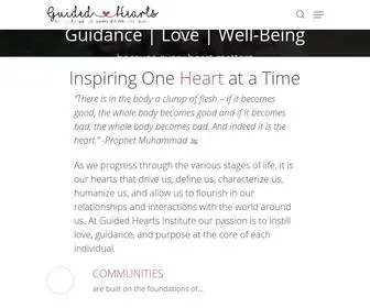 Guidedhearts.org(Institute for Spiritual) Screenshot