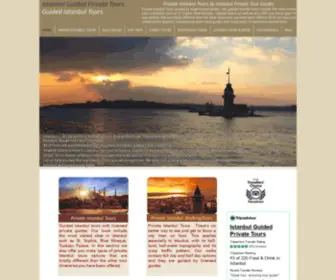 Guidedistanbultour.com(Istanbul Private Tours) Screenshot