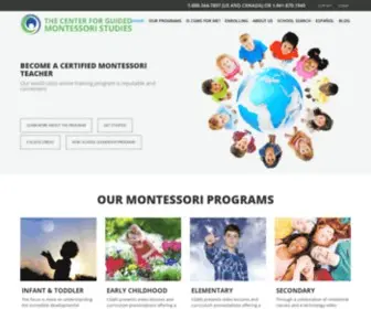 Guidedstudies.com(Guided Montessori Studies) Screenshot