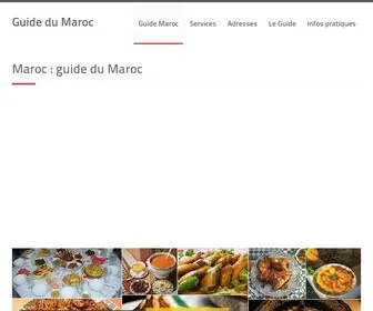 Guidedumaroc.com(Guide du Maroc) Screenshot