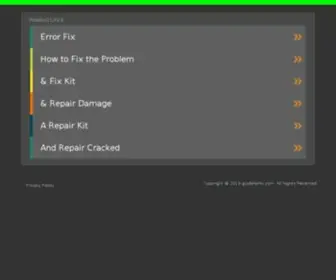 Guideforfix.com(Guideforfix) Screenshot
