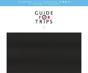 Guidefortrips.com(All Your Holidays Need In One Place) Screenshot