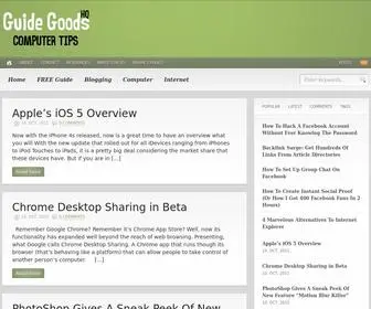 Guidegoodshq.com(Computer Tips) Screenshot