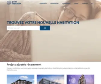 Guidehabitation.ca(Guide Habitation) Screenshot