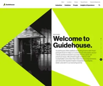 Guidehouse.com(Advisory, Consulting, Outsourcing Services) Screenshot