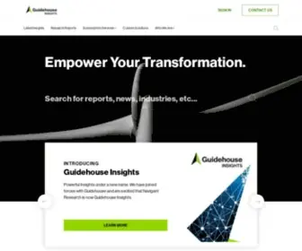 Guidehouseinsights.com(Guidehouse Insights) Screenshot