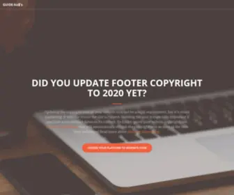 Guidekaro.com(Update outdated footer copyright) Screenshot