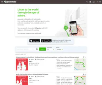 Guidemate.com(Audioguide-Stadtführungen mit iPhone und Android Apps) Screenshot