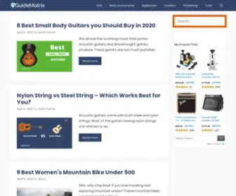 Guidematrix.com(GuideMatrix) Screenshot