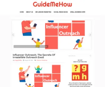Guidemehow.com(Social Media Marketing Made Easy) Screenshot
