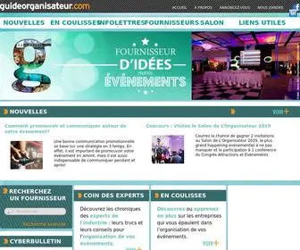 Guideorganisateur.com(Le Guide Organisateur d') Screenshot