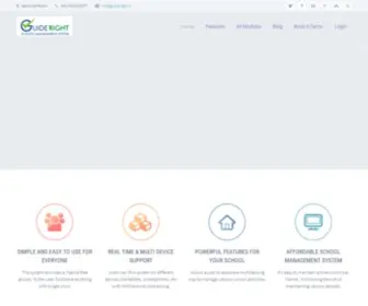 Guideright.in(Best School Management System) Screenshot