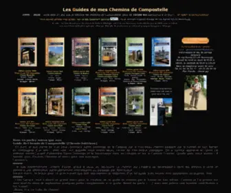 Guides-Cheminsdecompostelle.com(Les Chemins vers St Jacques de Compostelle : les guides de Gérard du Camino) Screenshot