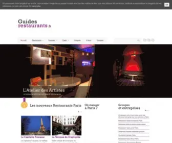 Guides-Restaurants.fr(Guides Restaurants) Screenshot