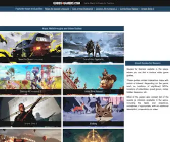Guides4Gamers.com(The Guides for Gamers website) Screenshot