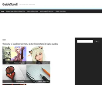 Guidescroll.com(The Internet's Best Game Guides) Screenshot