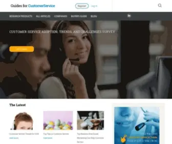 Guidesforcustomerservice.com(Guidesfor Customer Service skills will increase customer loyalty and grow your business. Our aim) Screenshot