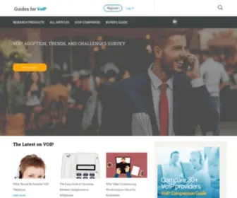 Guidesforvoip.com(VoIP Services) Screenshot
