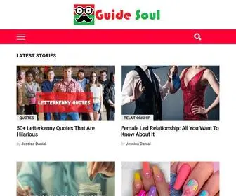 Guidesoul.com(Quotes, Wishes, Messages, Statuses, Jokes, Guides) Screenshot