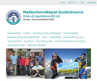 Guidesource.com(Treks & Expeditions (P) Ltd) Screenshot