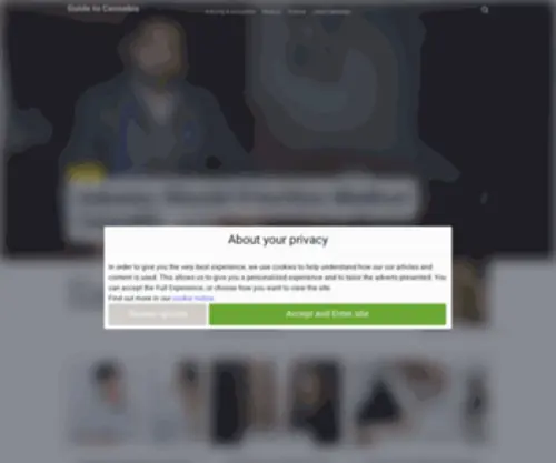 Guidetocannabis.ca(Guide to Cannabis) Screenshot