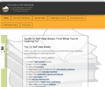 Guidetoselfhelpbooks.com(Self Help Book Guide) Screenshot